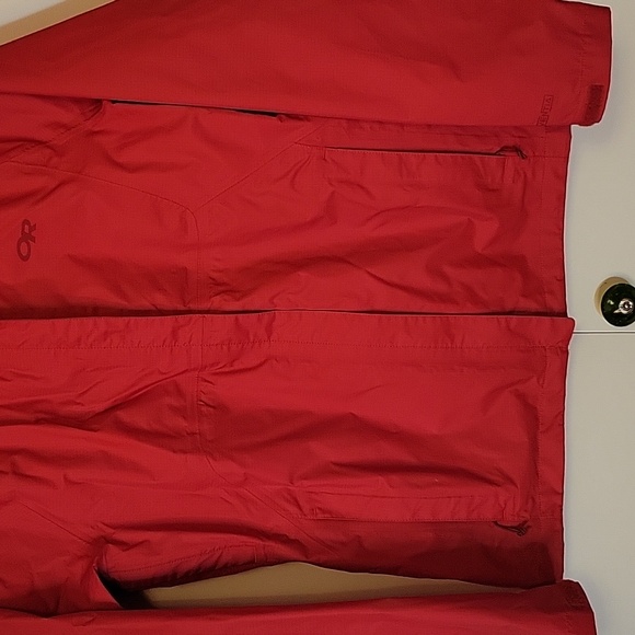 Outdoor Research Red Raincoat - Picture 2 of 7